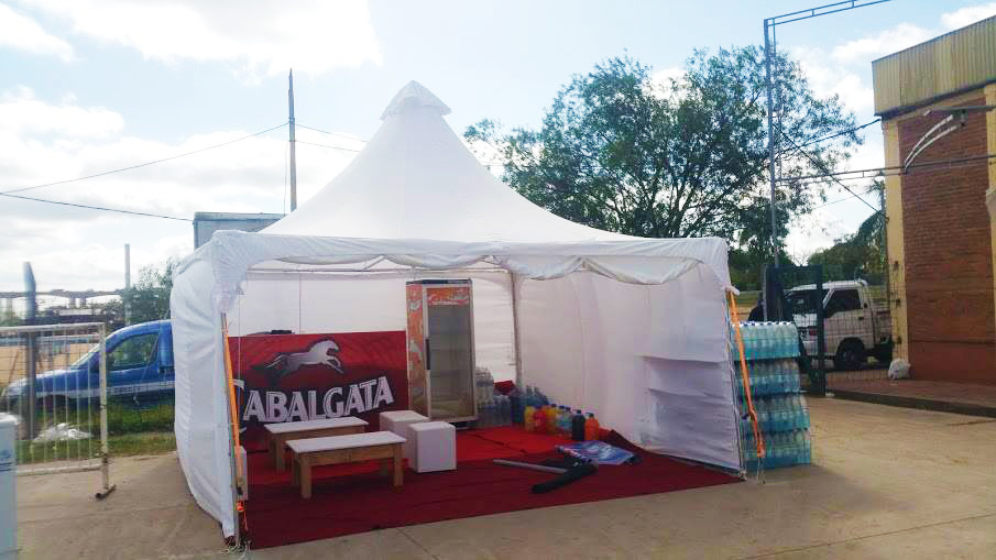 Gazebo 4,5x4,5 Mts.